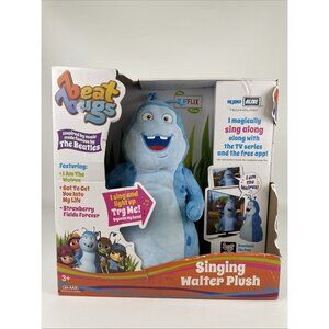 Netflix Beat Bugs Singing Plush 12" Walter Figure Sings Beatles Inspired New